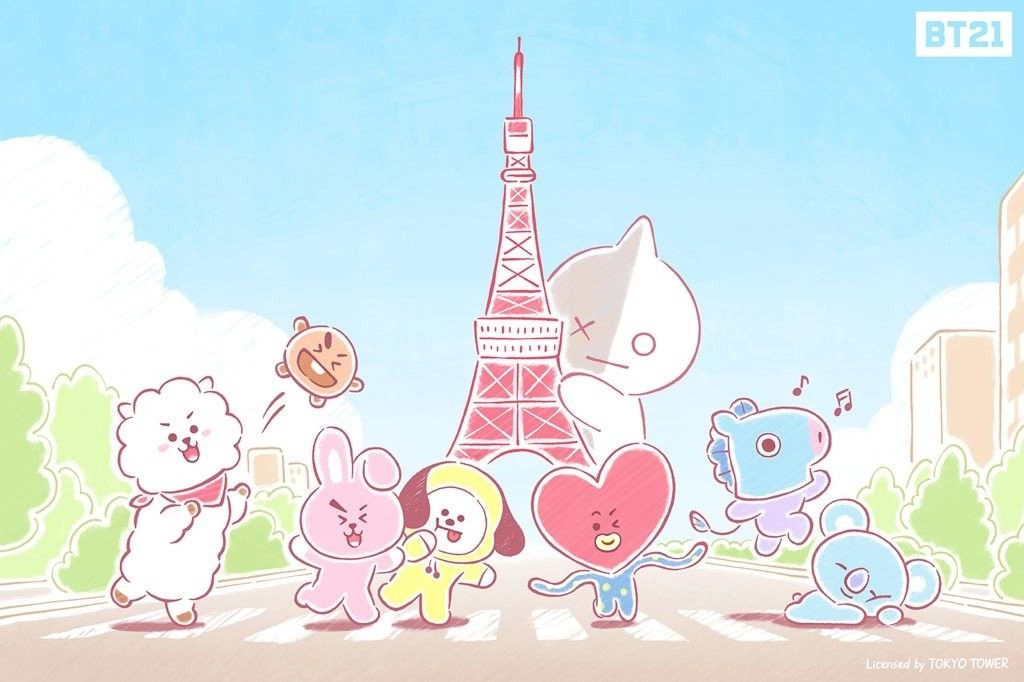 Hình nền chibi cute đáng yêu hút mắt