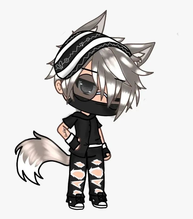 Hình nền chibi nam ngầu cá tính nổi bật