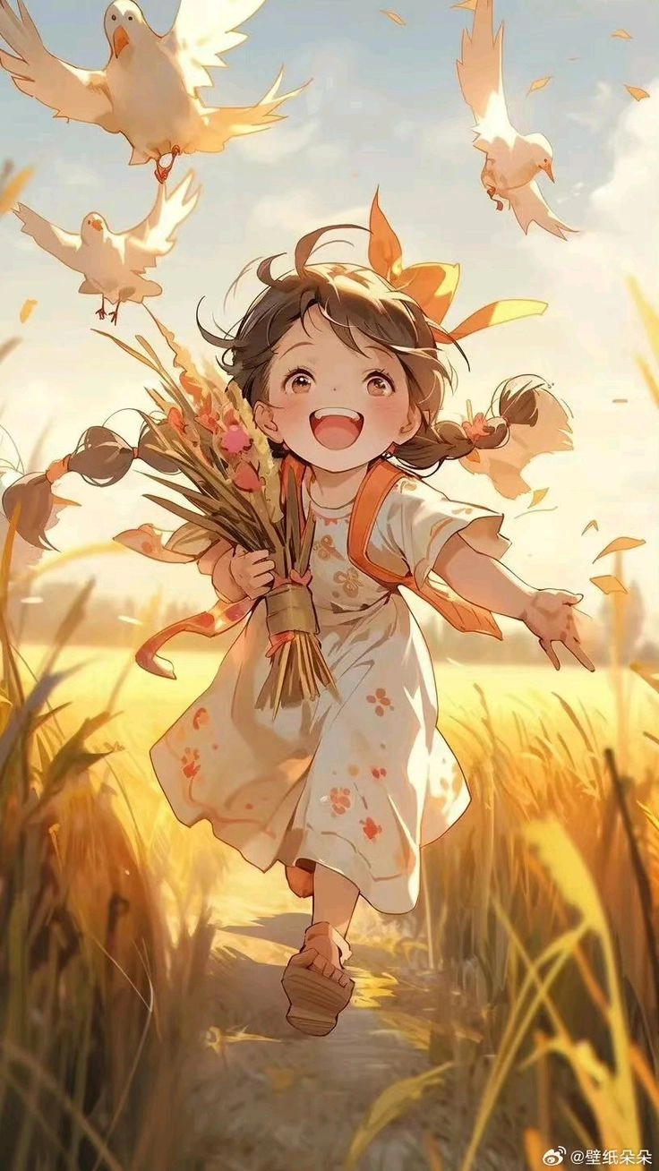 Hình nền điện thoại chibi nữ dễ thương