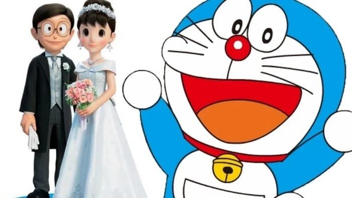 Hình nền cute của Doraemon rạng rỡ