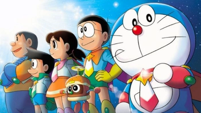 Ảnh Doremon cute làm hình nền nổi bật