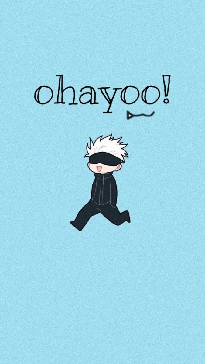 Hình nền điện thoại anime Gojo nổi bật cá tính