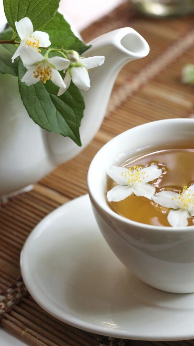 Hình nền hoa nhài thu hút tài lộc