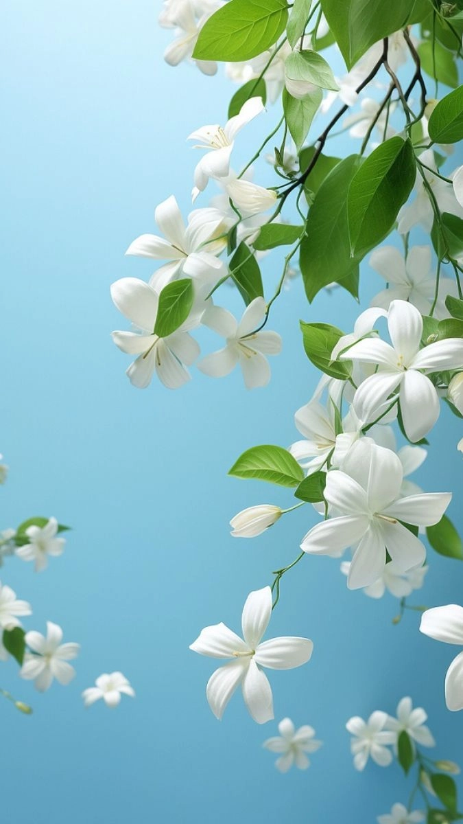 Hoa nhài để hình nền có ý nghĩa tâm linh