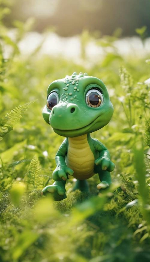 Hình nền điện thoại cute khủng long siêu yêu