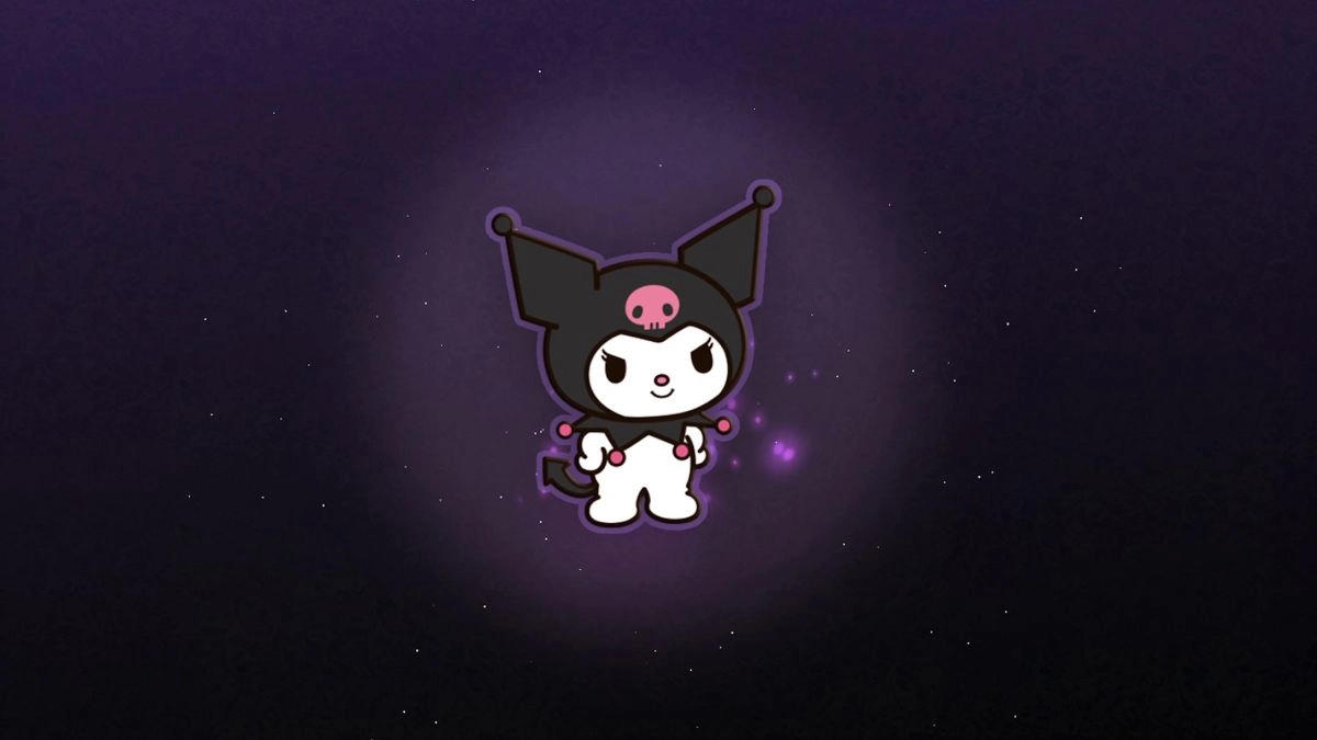 Hình nền Kuromi dễ thương đáng yêu