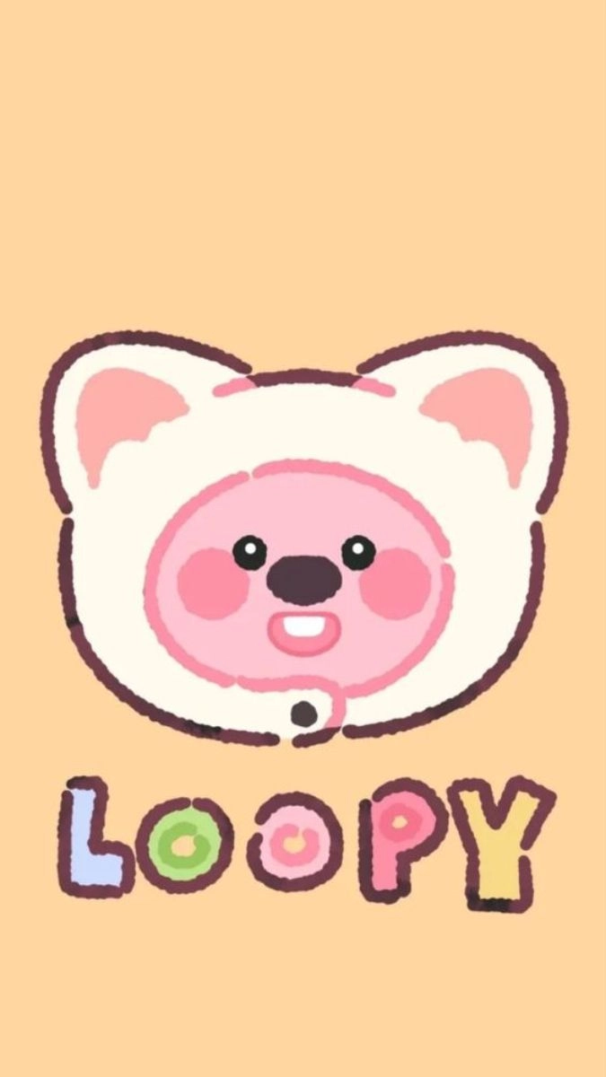 Hình nền ĐT Loopy cho ngày mới dễ thương hơn