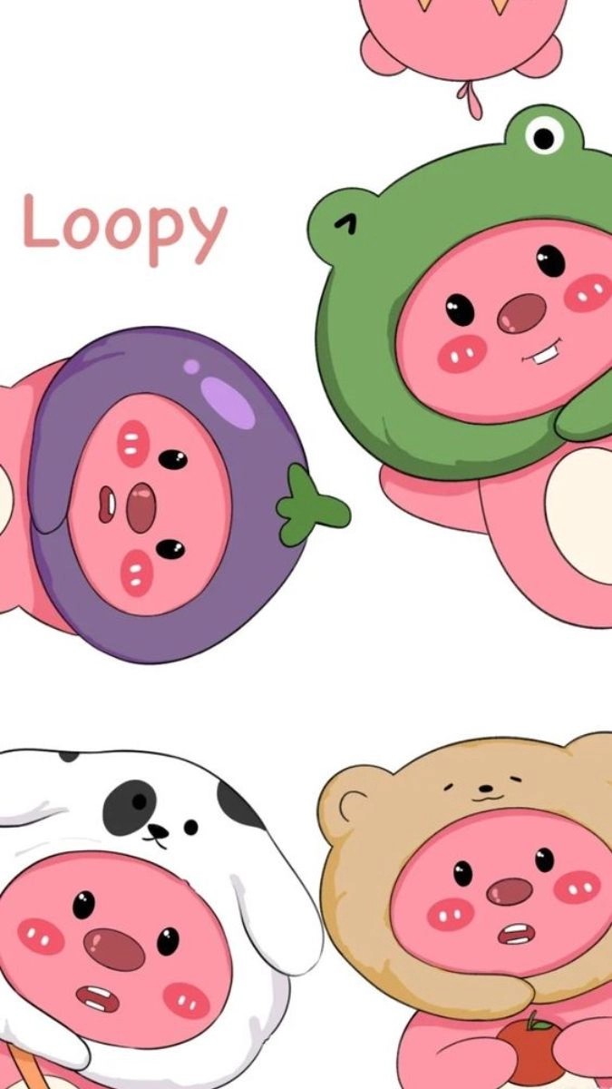 Hình nền Loopy cute khiến tim đập loạn nhịp