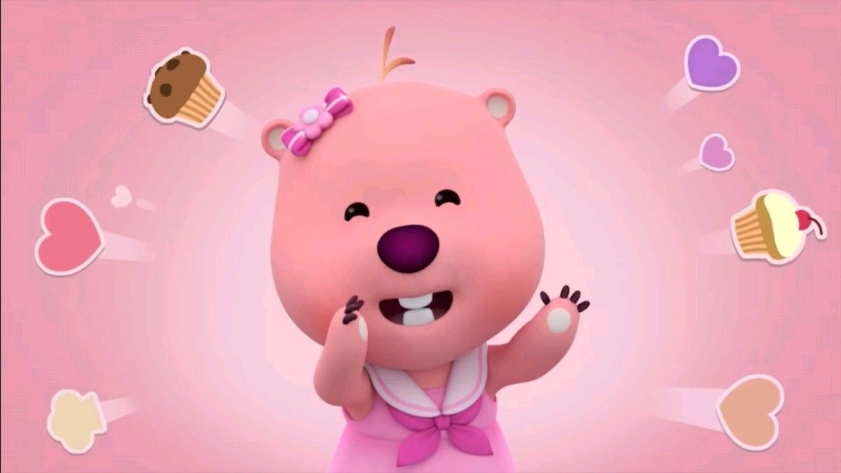 Hình nền Loopy máy tính đáng yêu nhí nhảnh