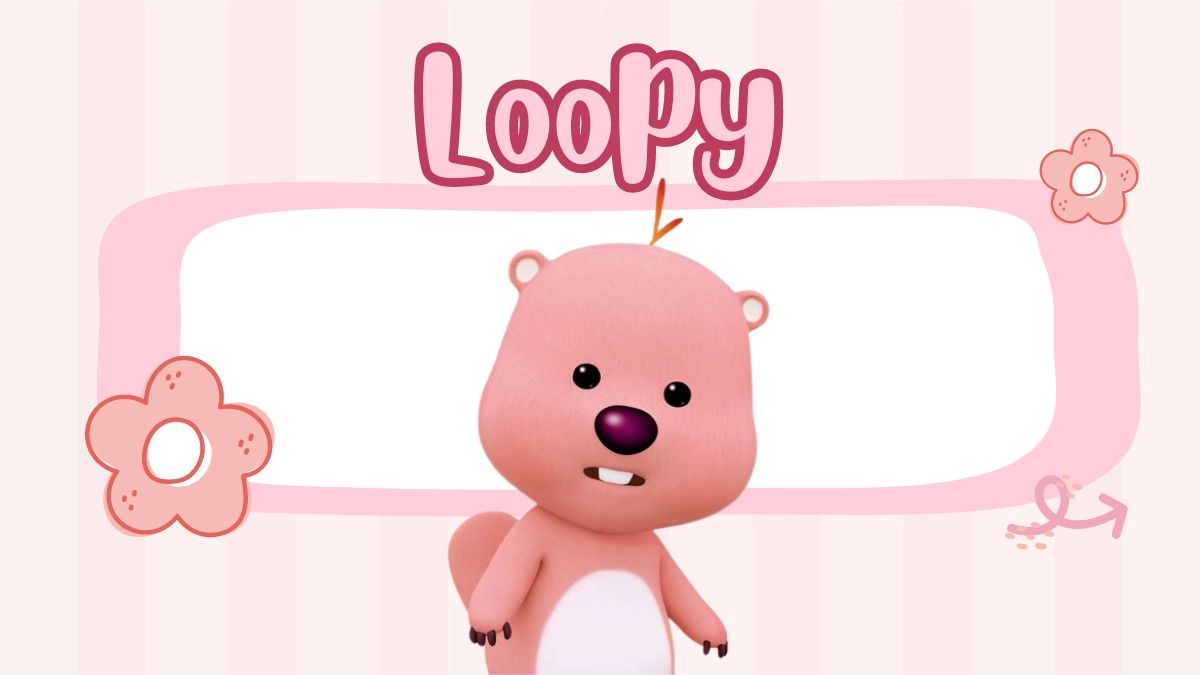 Hình nền máy tính Loopy cho ngày thêm vui vẻ
