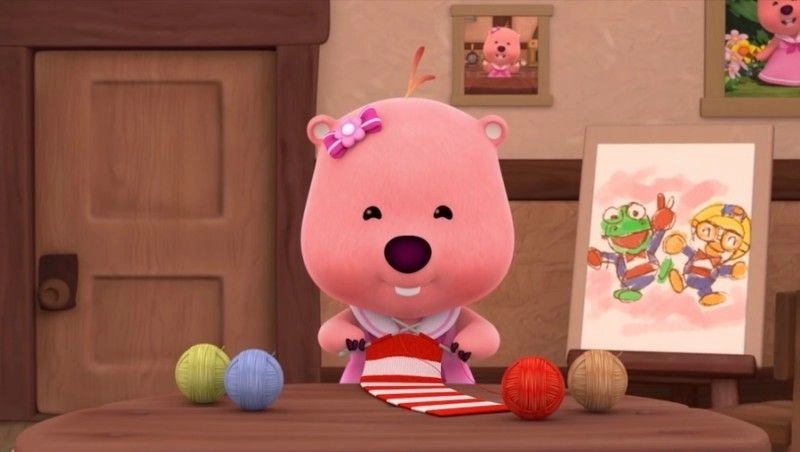 Hình nền máy Loopy mang năng lượng tích cực