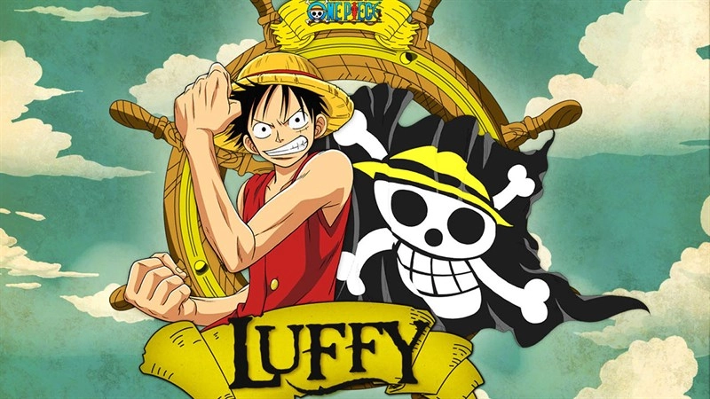 Hình nền anime One Piece Luffy siêu nét