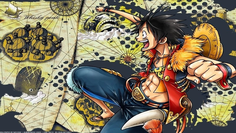 Hình nền anime Luffy ngầu đỉnh cao