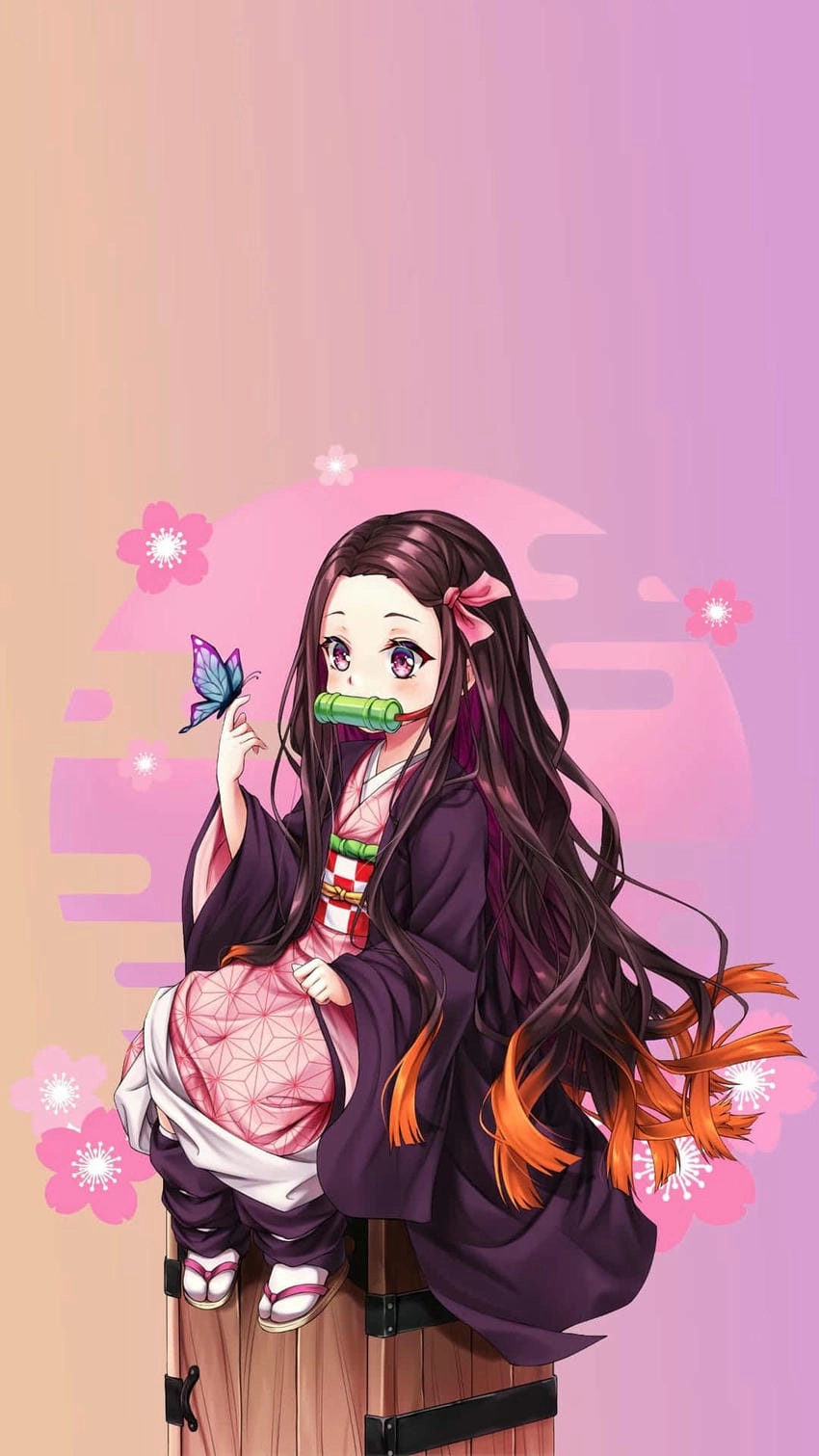 Ảnh Nezuko chibi cute khiến fan phát cuồng