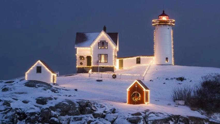 Hình nền máy tính noel đẹp tinh tế ấm cúng