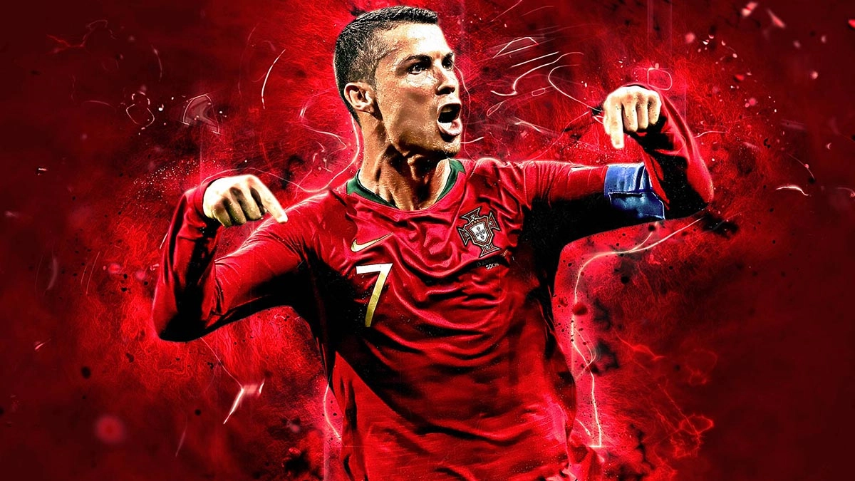 Ảnh Ronaldo đẹp làm hình nền chất như nước cất