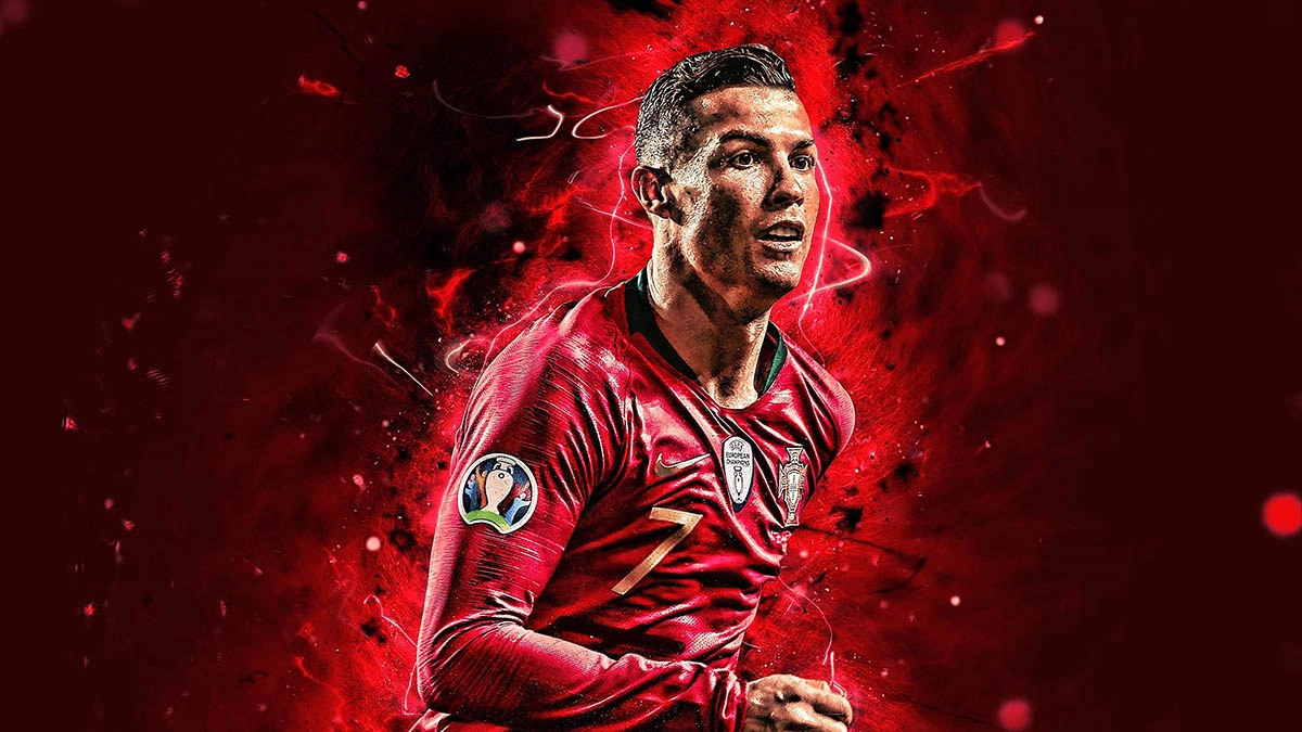 Hình nền Cristiano Ronaldo đầy phong cách riêng
