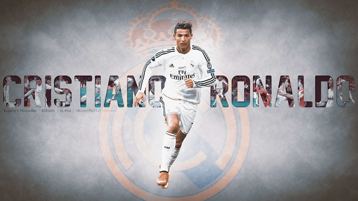 Ảnh Ronaldo làm hình nền đầy cuốn hút mạnh mẽ