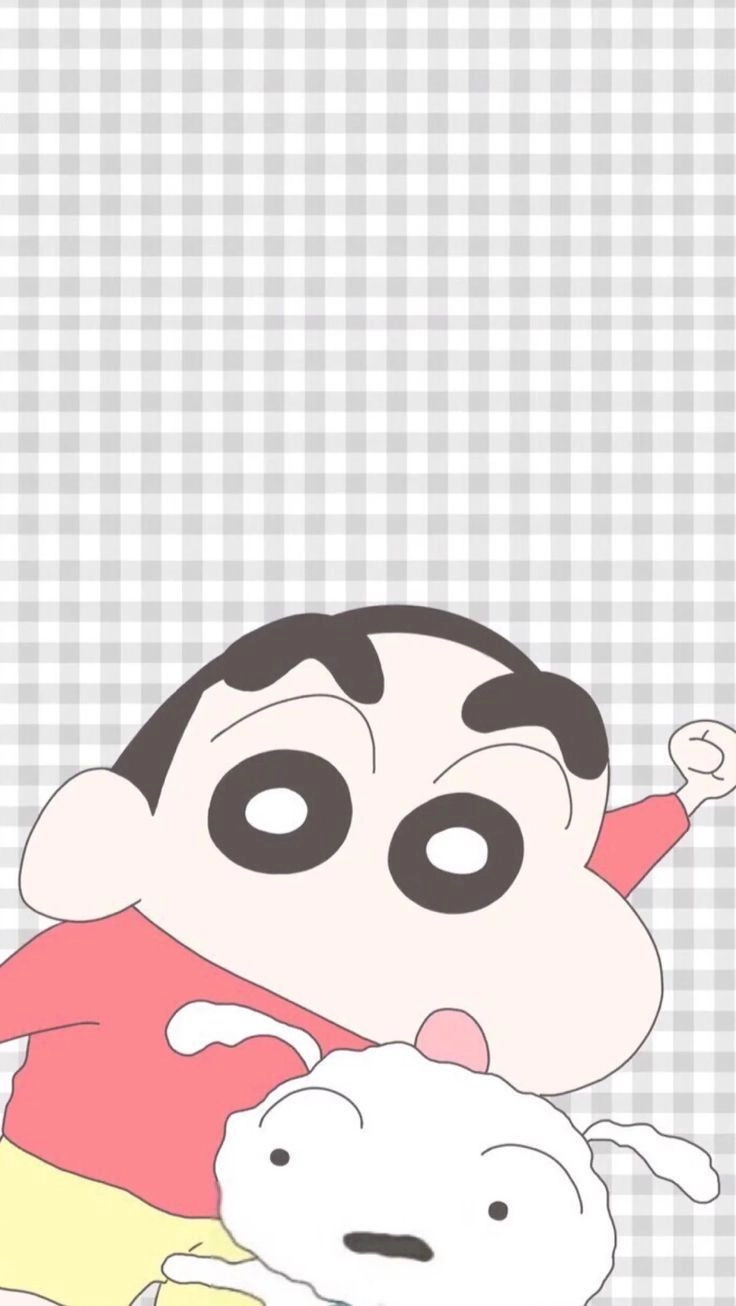 Hình nền cute Cu Shin vui nhộn