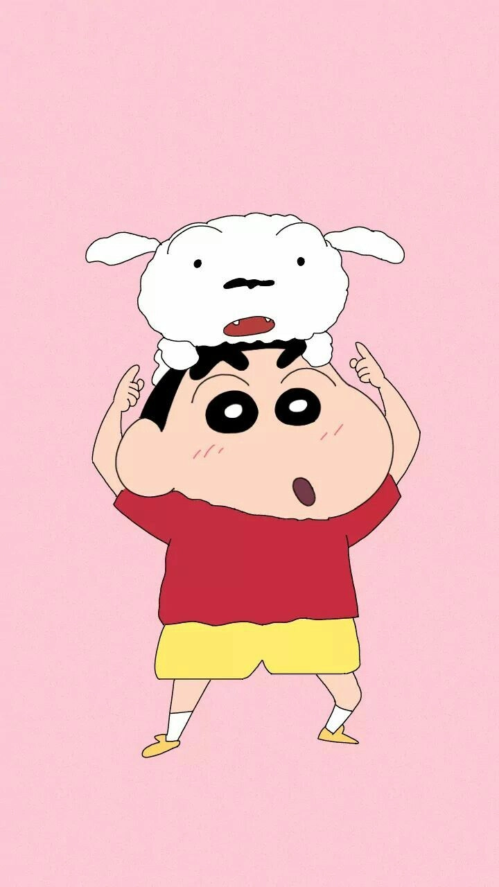 Hình nền đẹp Shin vui tươi