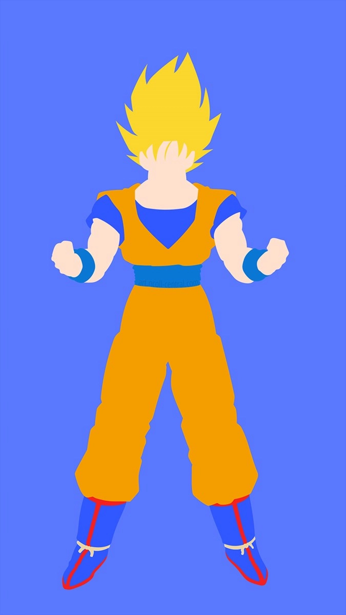 Hình nền điện thoại Goku bản năng vô cực chất lừ