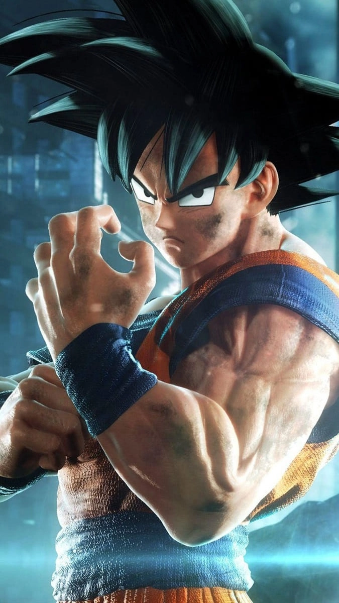 Ảnh nền điện thoại Goku thần thái bất bại