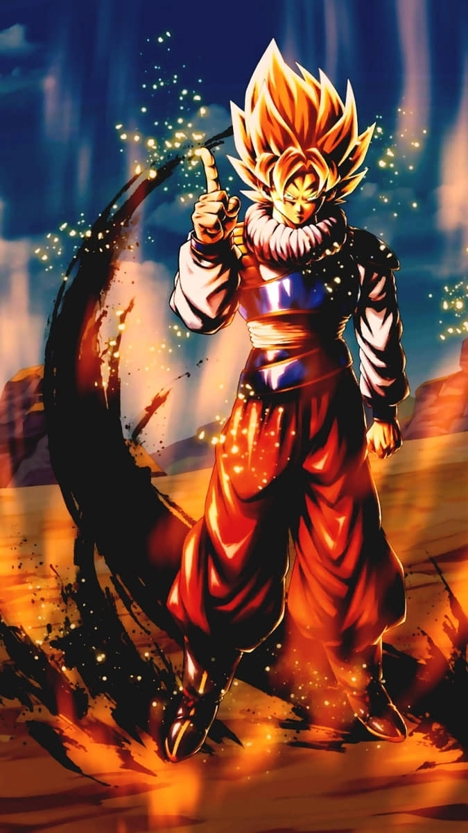 Hình nền Goku cute ngọt ngào và dễ thương