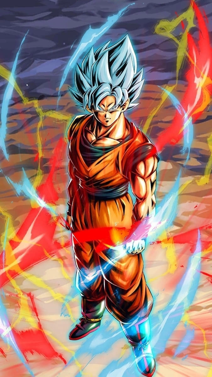 Hình nền Songoku cho iPhone nổi bật từng đường nét