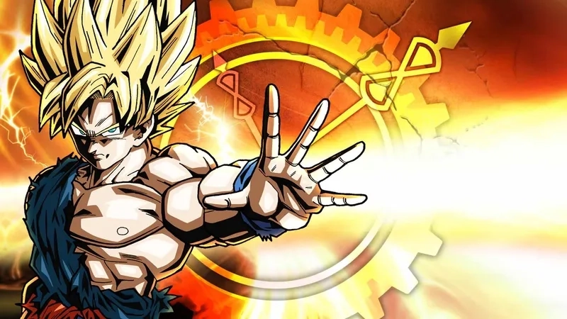 Hình nền máy tính Goku cực chất đầy uy lực