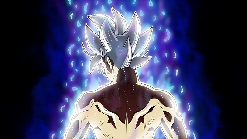 Songoku hình nền khí thế hừng hực sẵn sàng chiến đấu