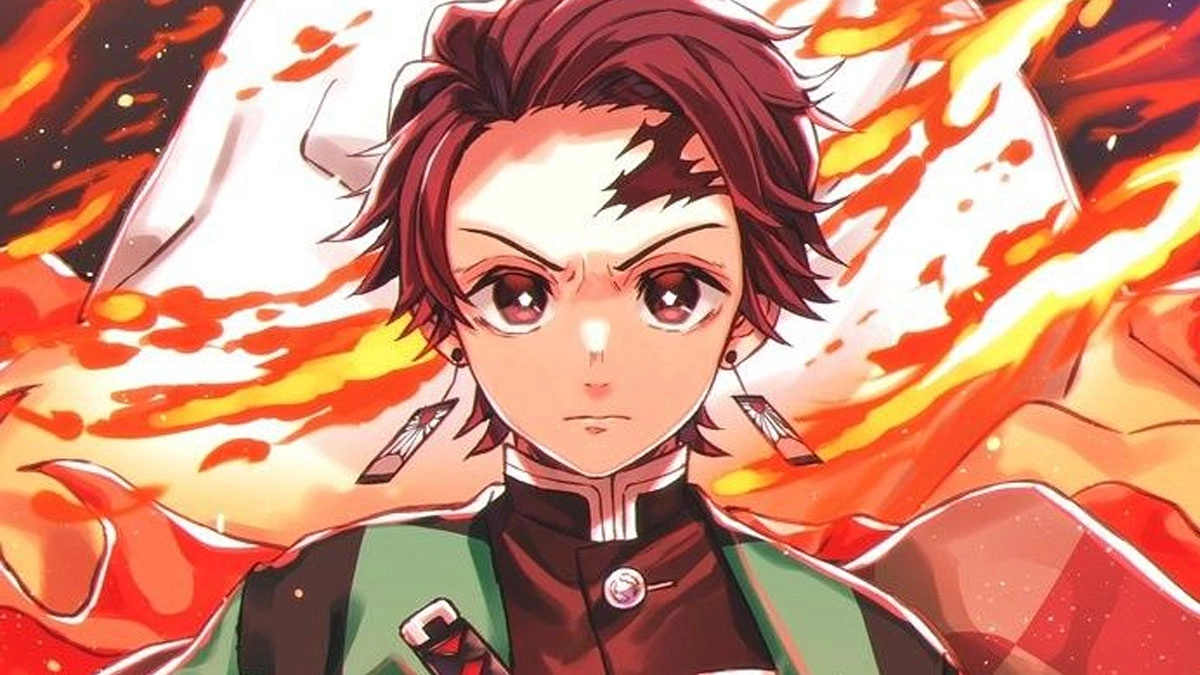 Ảnh anime Tanjiro nổi bật từng nét vẽ