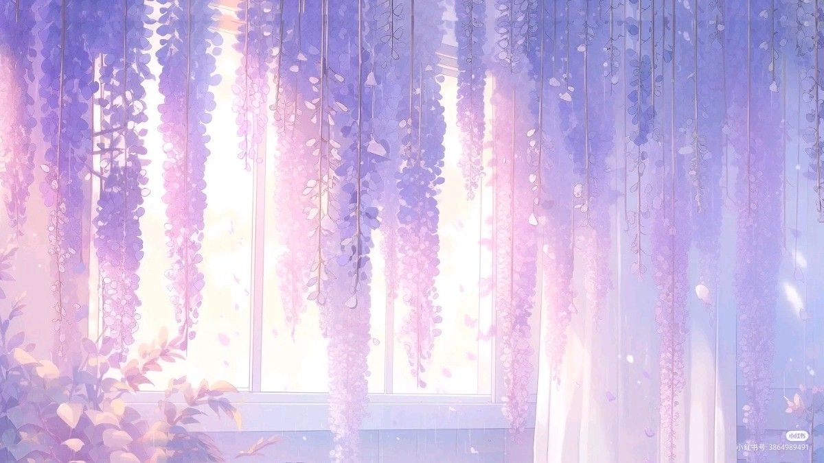 Hình nền máy tính màu tím đẹp mê hoặc