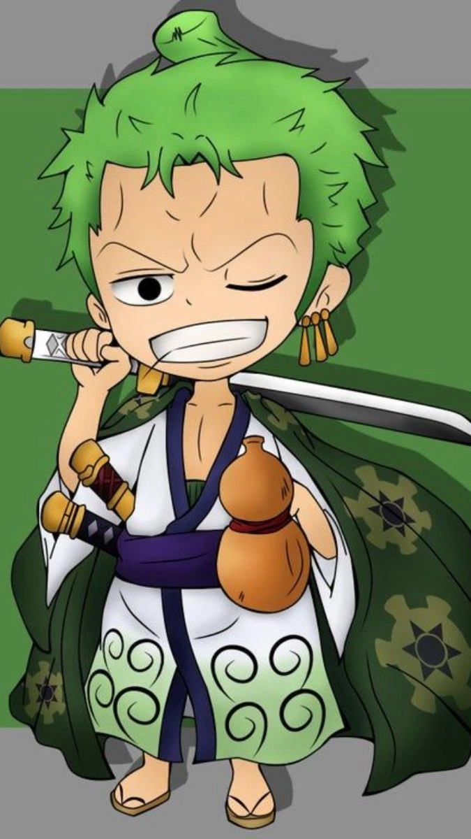 Zoro 3D làm hình nền điện thoại sống động hơn