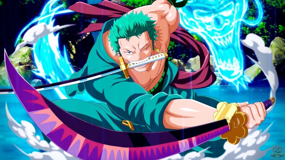 Hình nền Zoro One Piece đậm khí chất samurai
