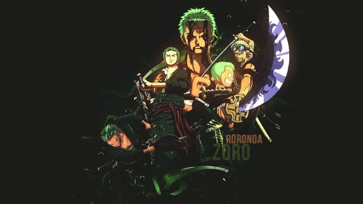 Hình nền Zoro anime sắc nét, sống động từng góc