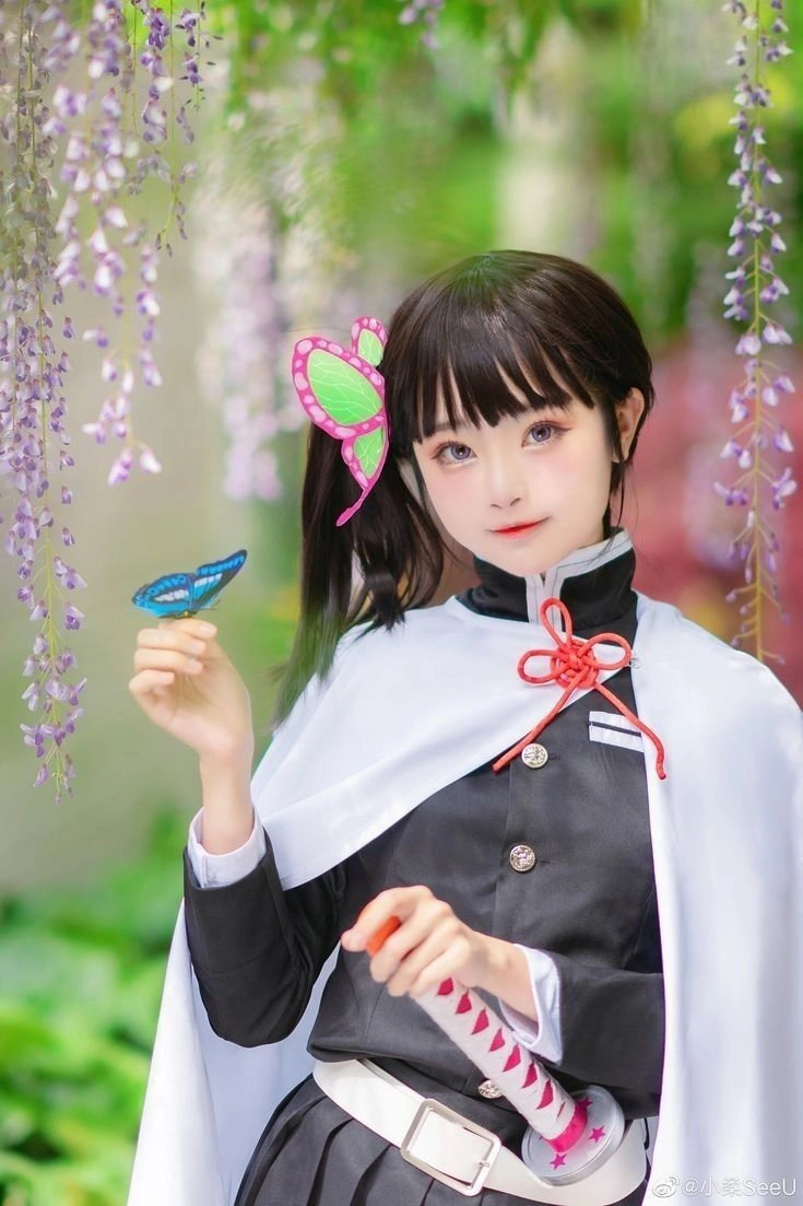 Kanao cosplay Demon Slayer hóa thân Kanao đầy cuốn hút
