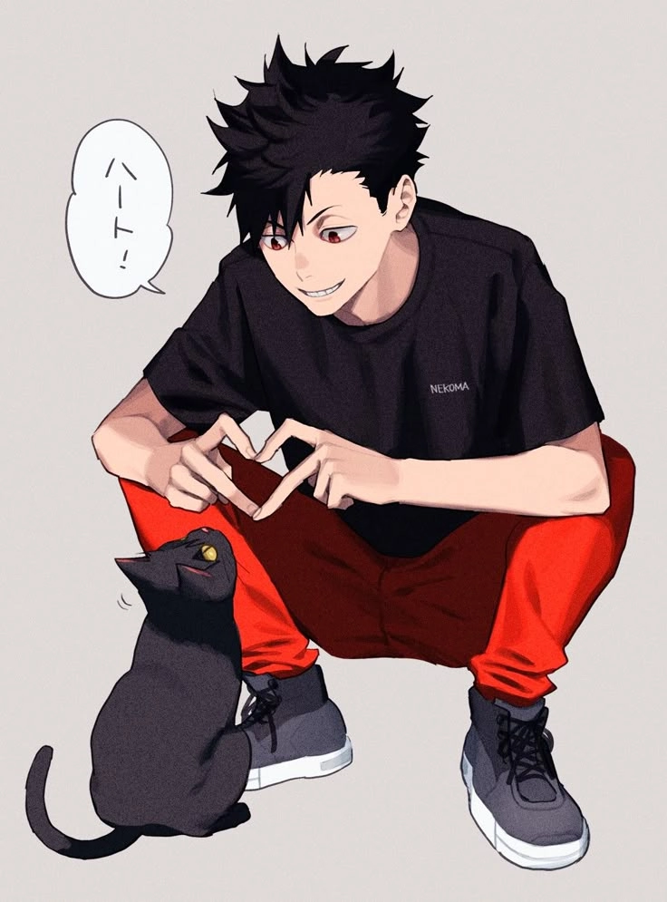 Kuroo cat tạo hình mèo dễ thương đốn tim fan
