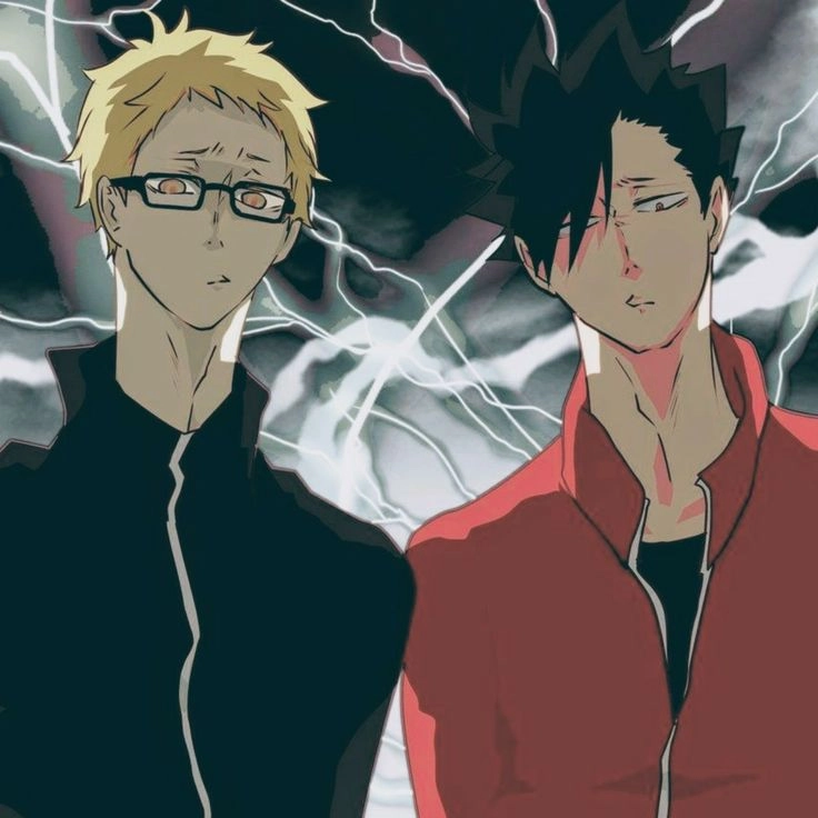 Tsukishima x Kuroo thông minh đối đầu căng thẳng