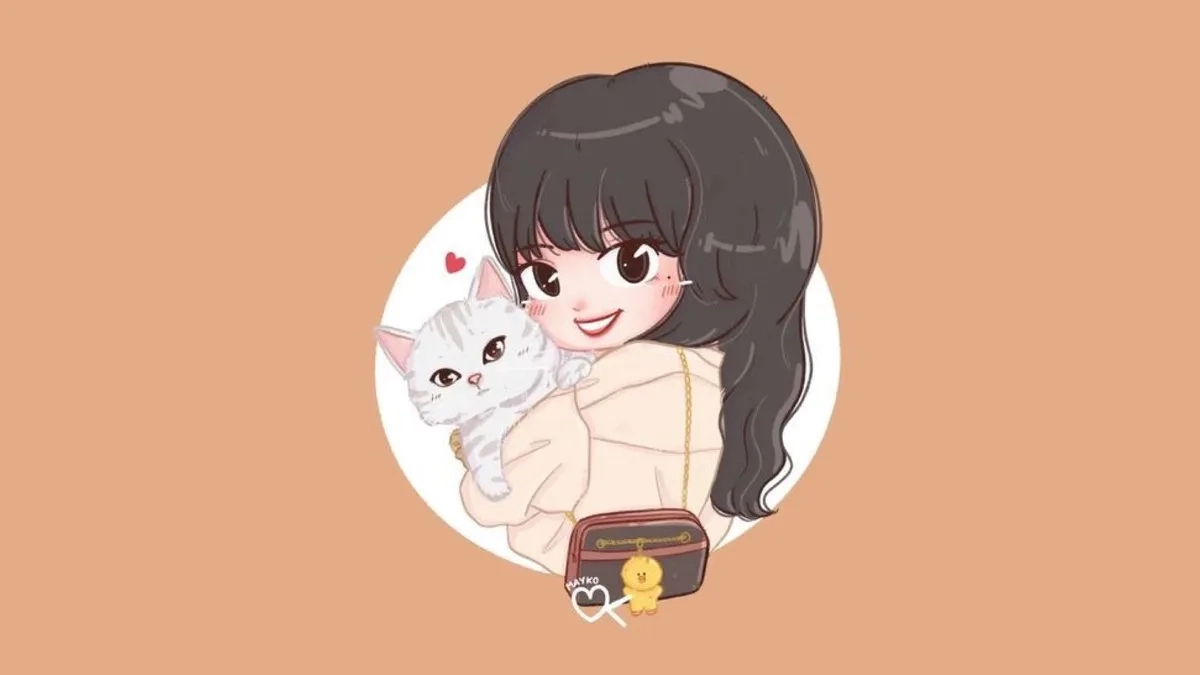 Blackpink Lisa chibi phong cách dễ thương nhất