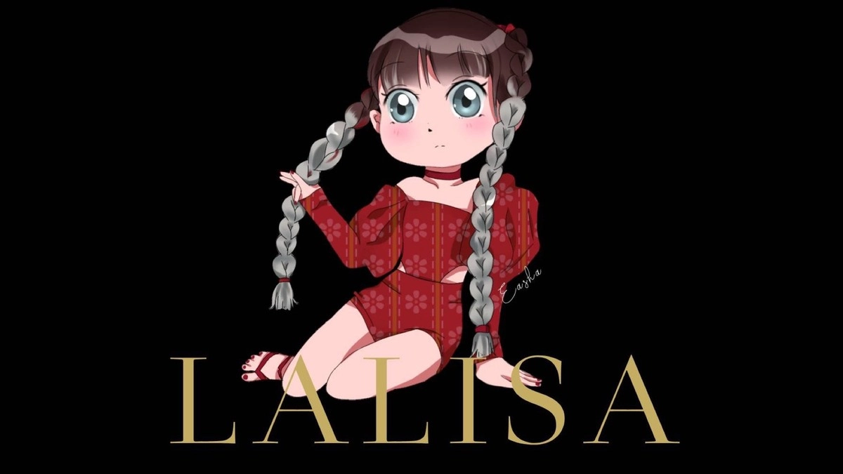 Lisa chibi cute biểu cảm rất đáng yêu