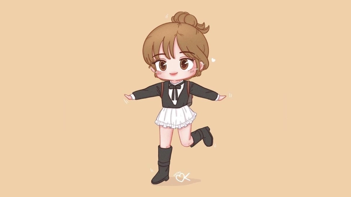 Hình ảnh Lisa chibi cute thu hút nhiều người
