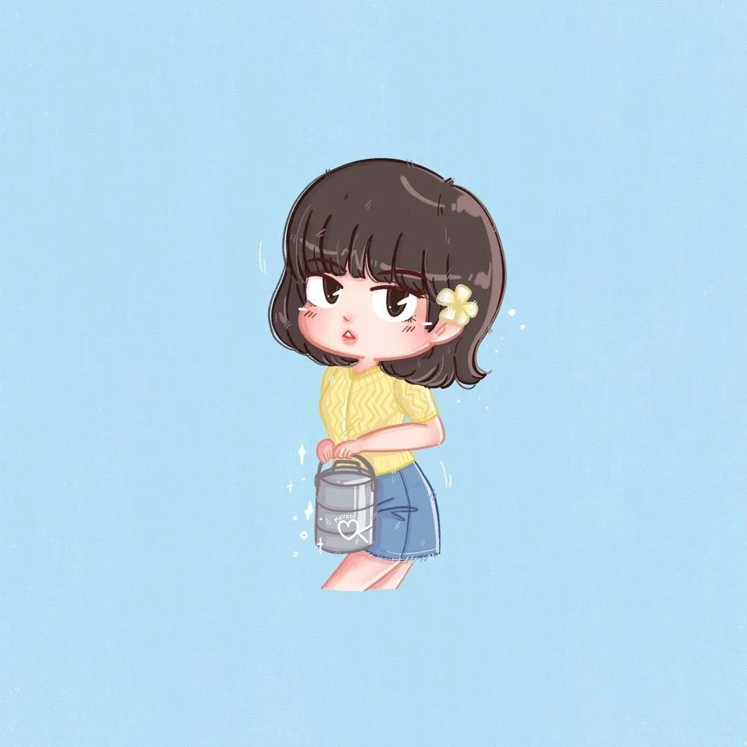 Lisa Black Pink chibi đẹp dễ thương nhiều fan