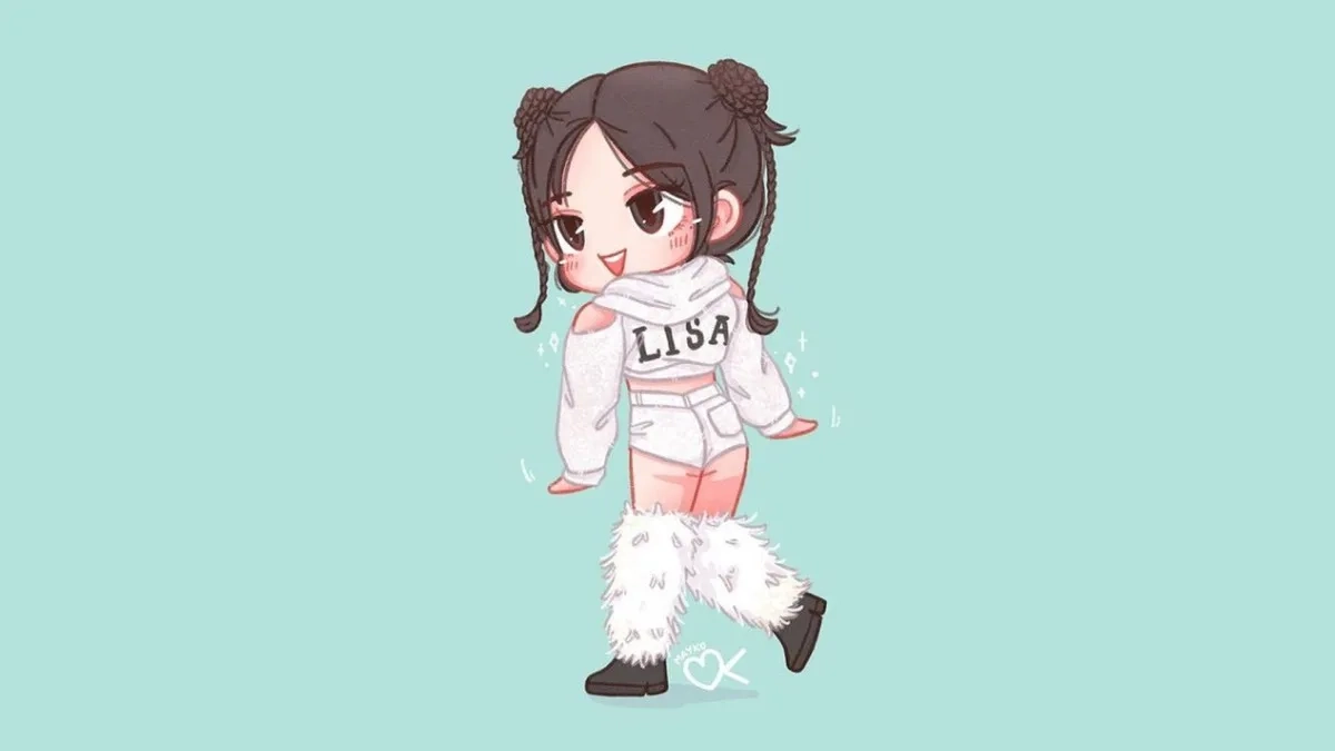 Hình Lisa chibi cute thu hút nhiều người