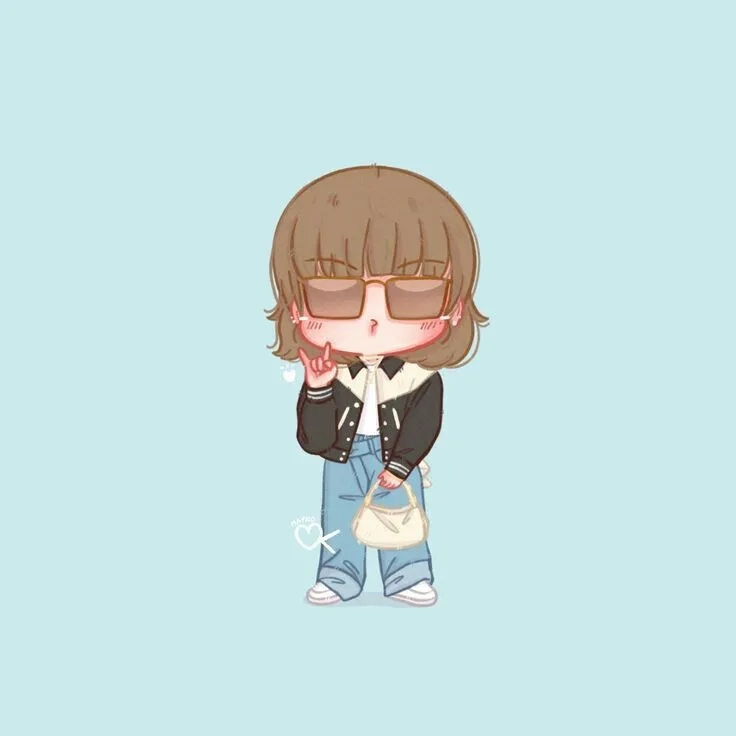 Ảnh Lisa Blackpink cute chibi siêu đáng yêu