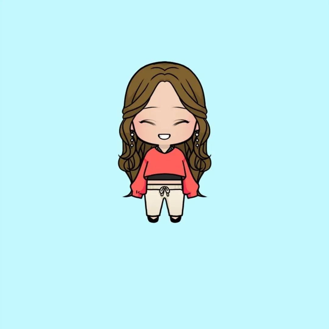 Lisa cute chibi biểu cảm rất dễ thương