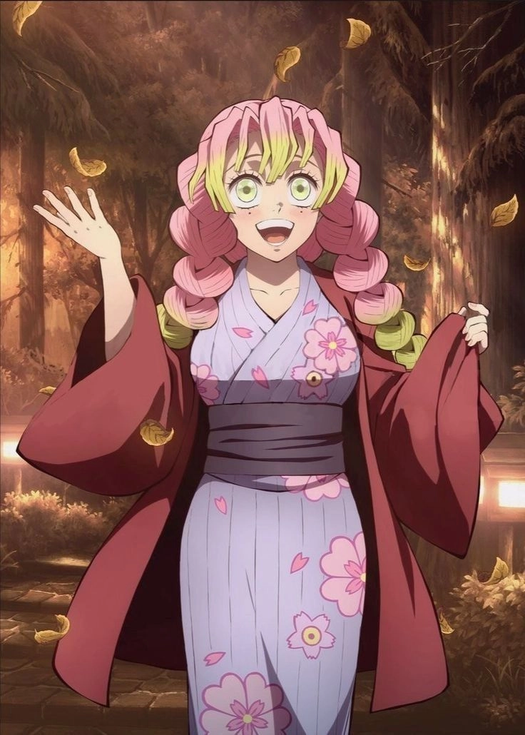 Anime Mitsuri nét vẽ sống động của Luyến Trụ