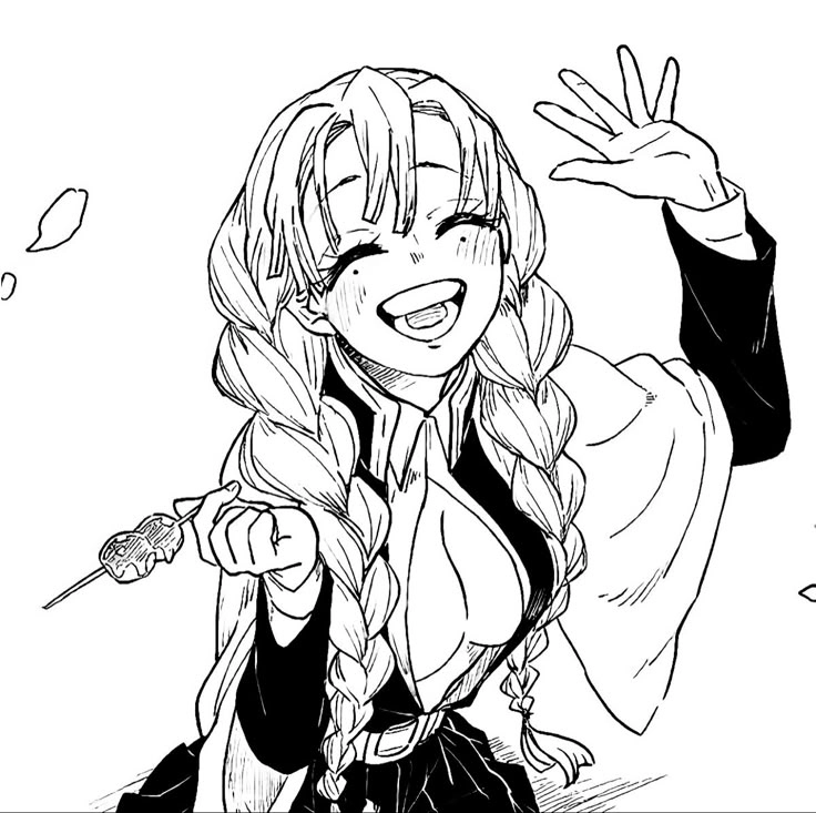 Mitsuri animation manga chuyển động Luyến Trụ sống động