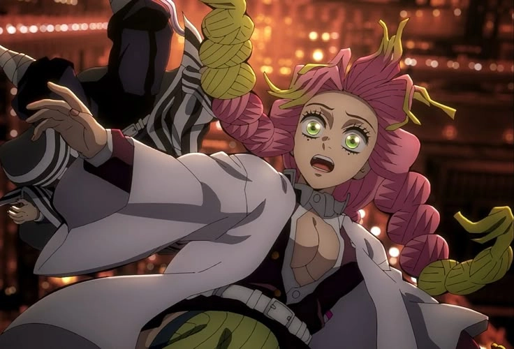 Kimetsu no Yaiba ngoại truyện Obanai x Mitsuri khoảnh khắc đẹp