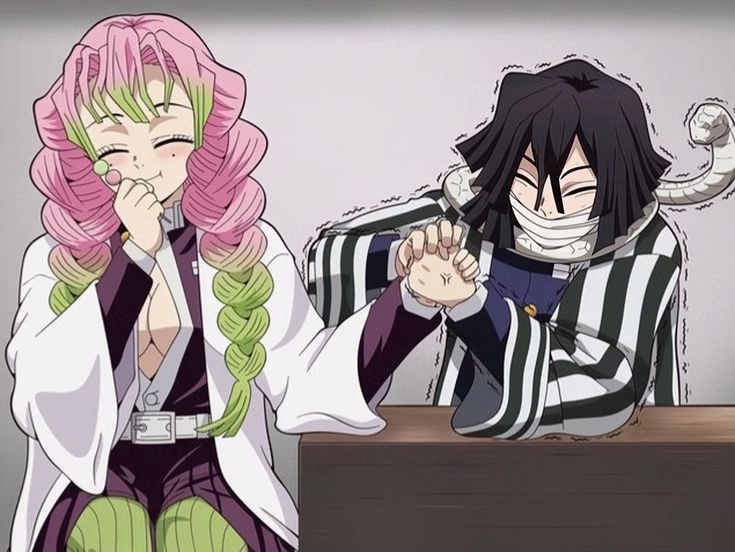 KnY Mitsuri x Obanai chemistry ngọt ngào của Hashira