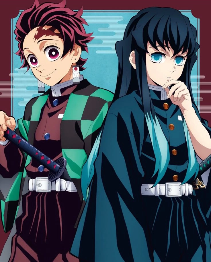 Muichiro x Tanjiro cute khoảnh khắc đáng yêu của cặp đôi